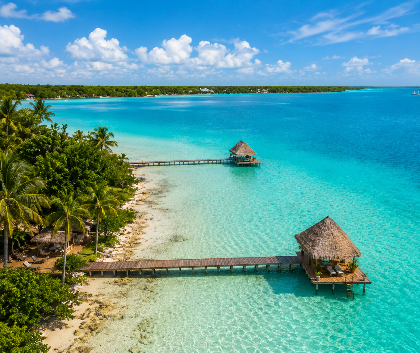 Bacalar Lagoon Docks